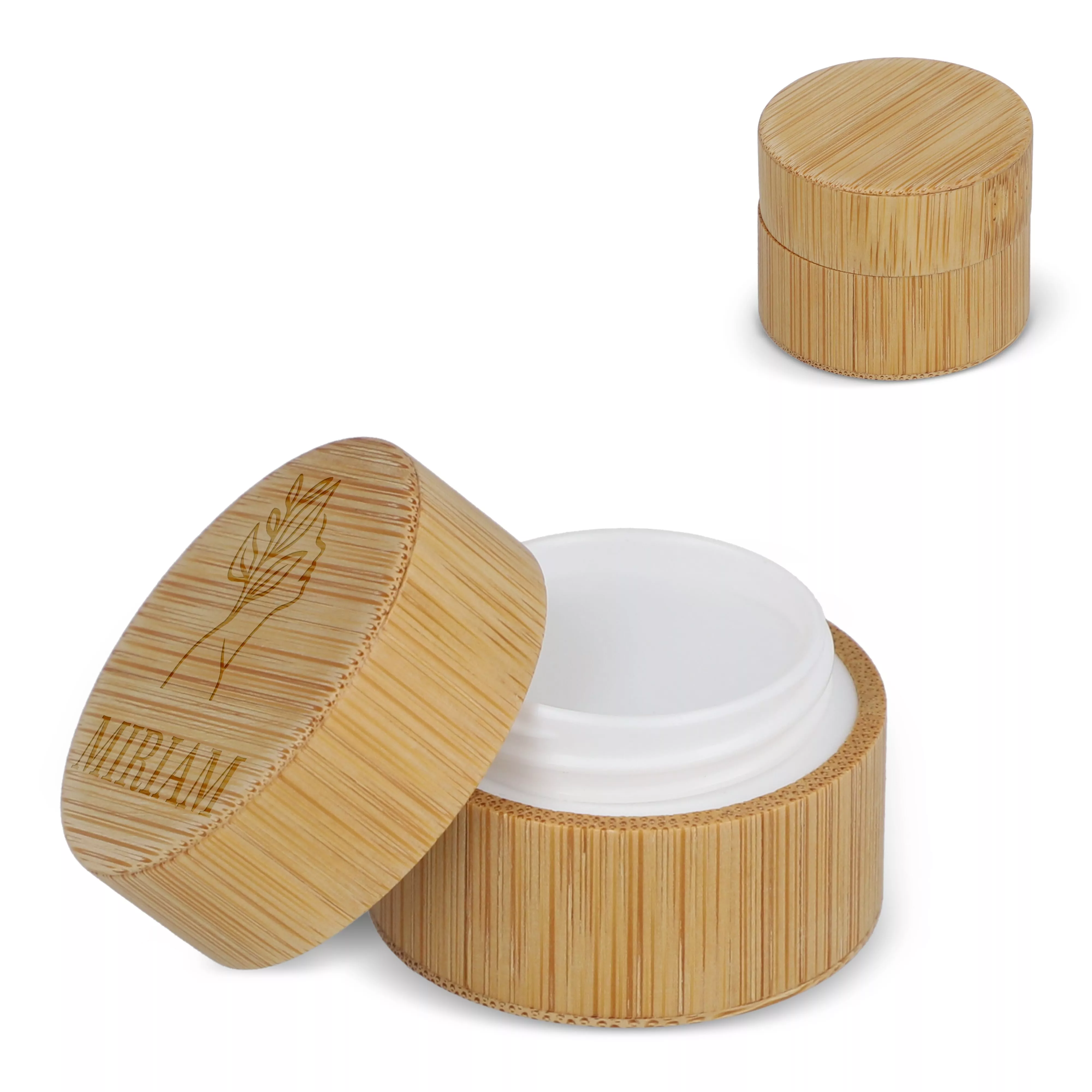 Lippenbalsem rond bamboe