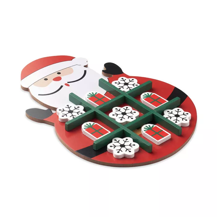 HOHOTOE Kerstmis houten tic tac toe