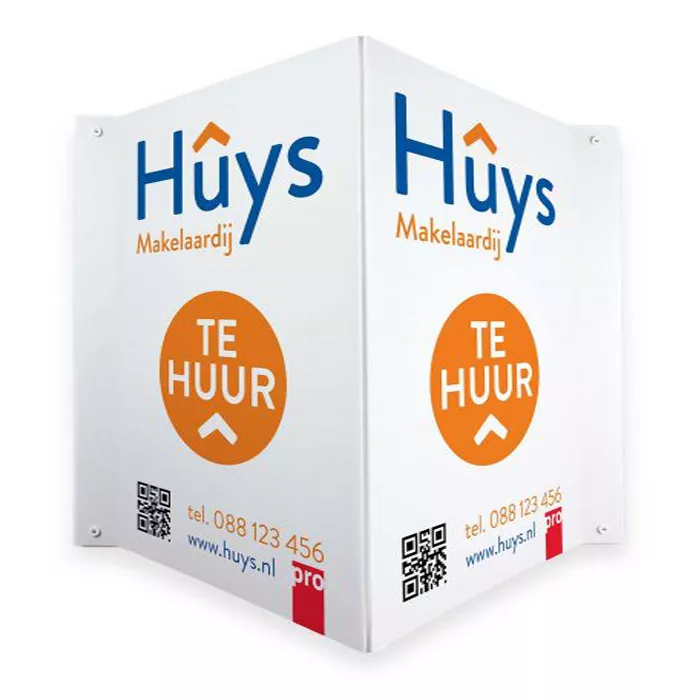 Makelaarsbord bedrukken
