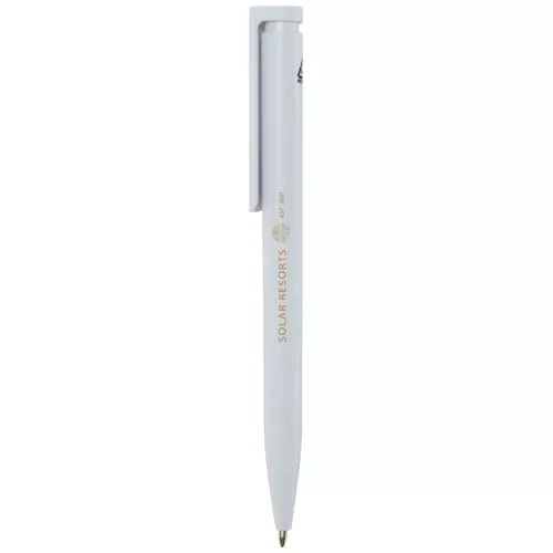 Unix balpen van gerecycled plastic (blauwe inkt)