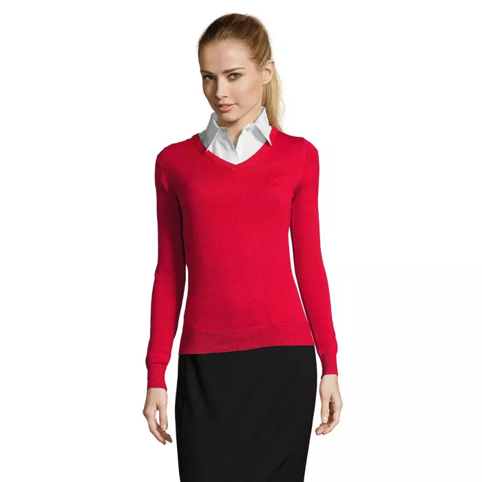 GALAXY WOMEN V-NECK SWEATER
