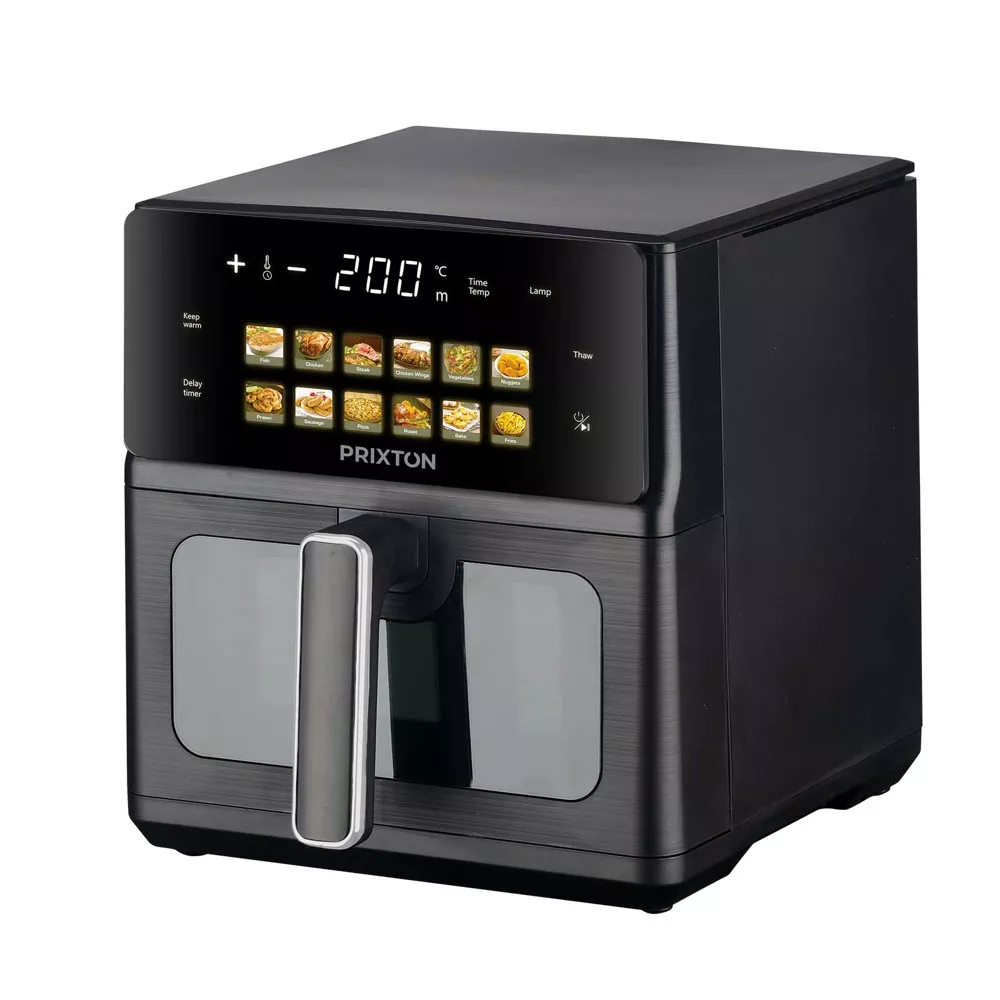 Prixton Cook Organics 6L air fryer met dubbele verwarming