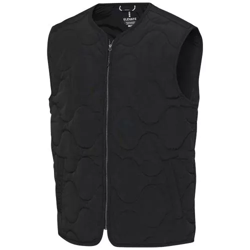 Quartz GRS gerecyclede gewatteerde unisex bodywarmer