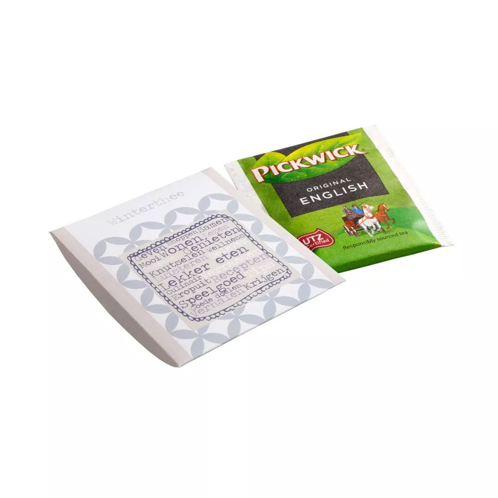 Doosje met 4 zakjes Pickwick thee