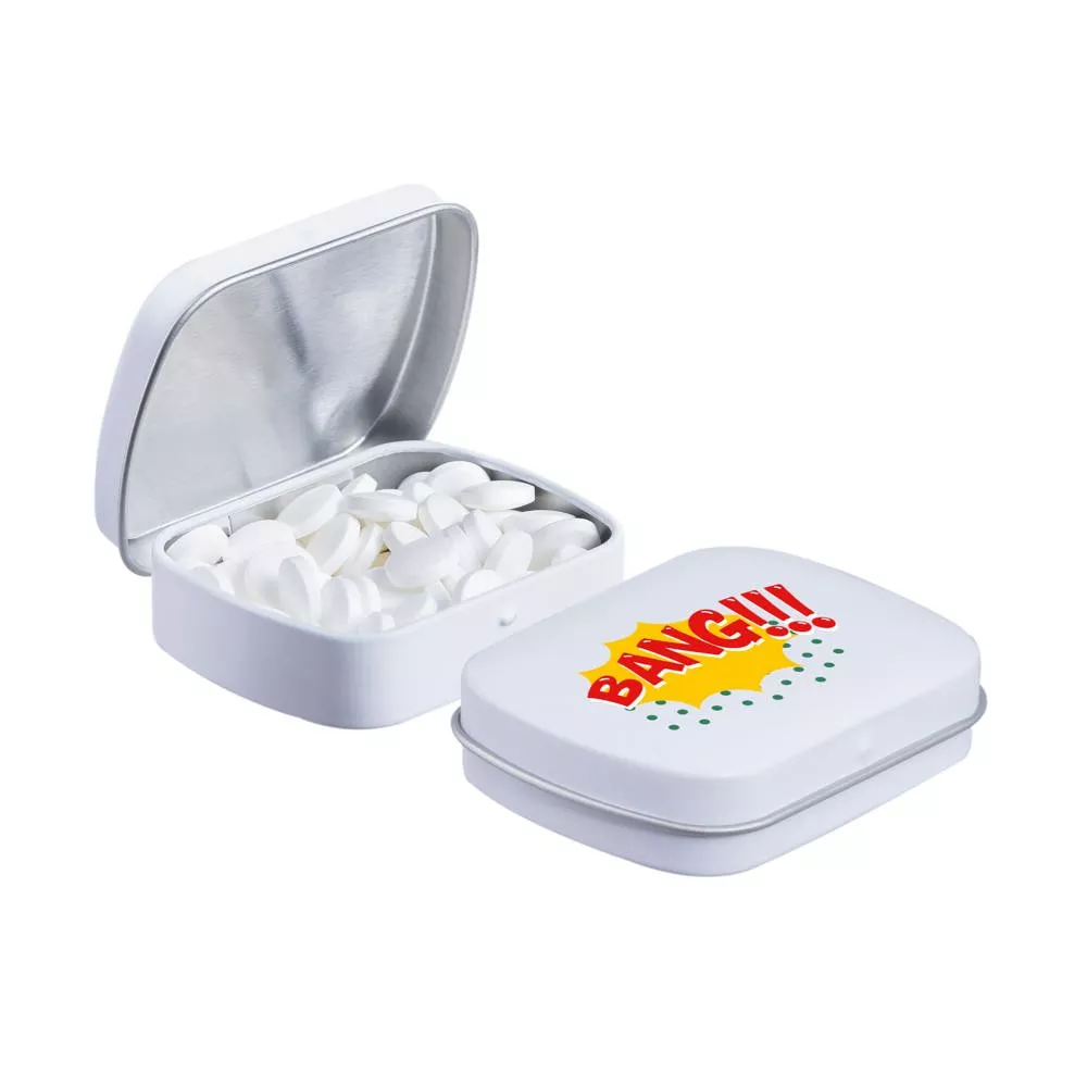 Turbo mini scharnierblikje met pepermunt