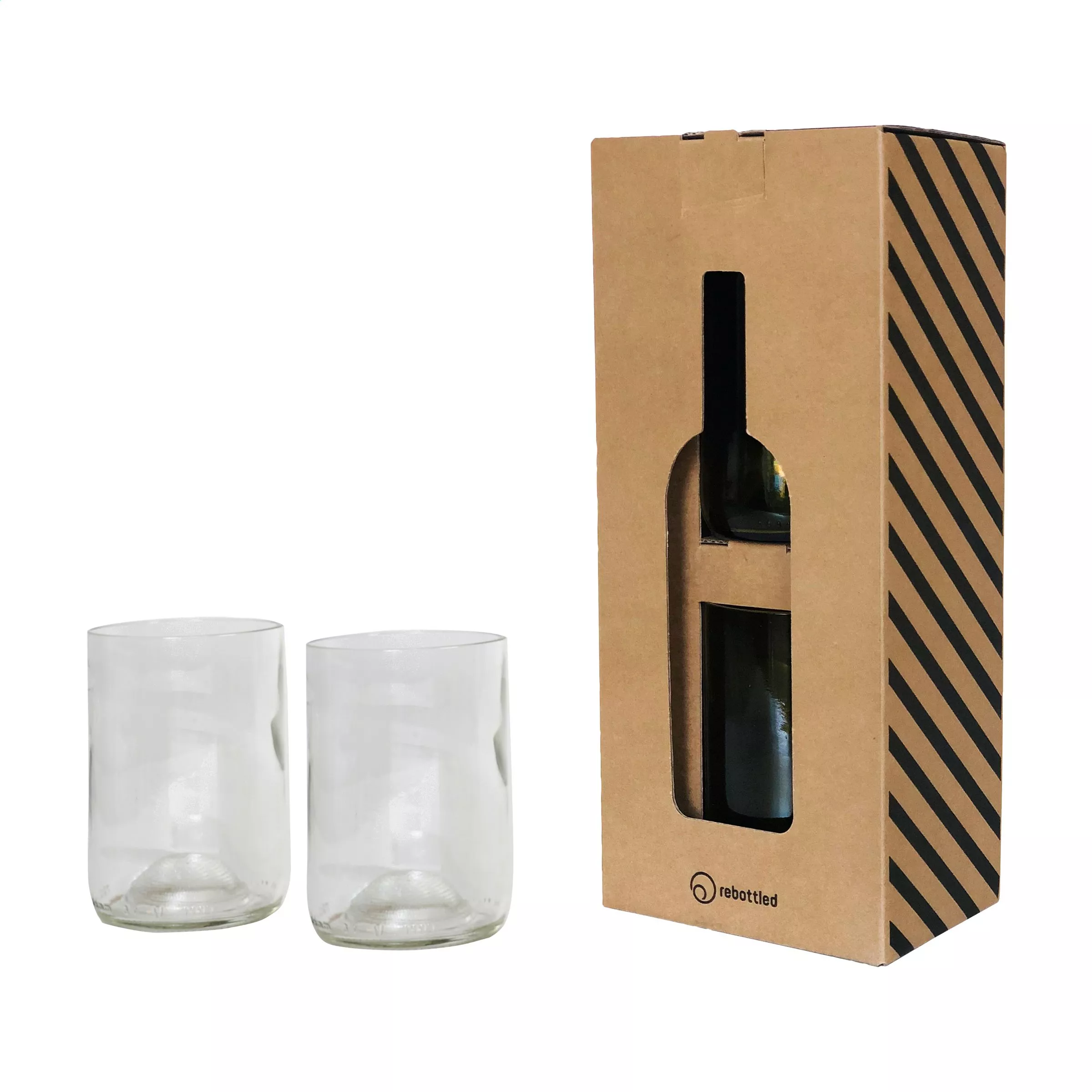 Rebottled® Tumbler 2-pack set glazen