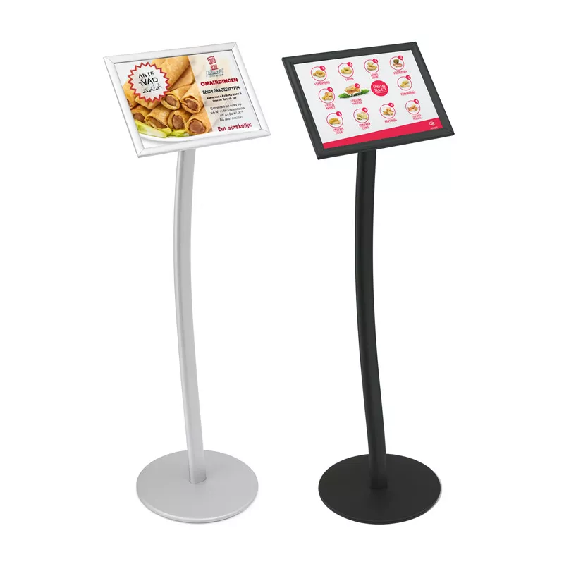 Kliklijst op voet Curved