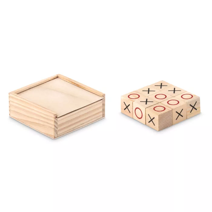 TIC TAC TOE Houten boter-kaas-eieren