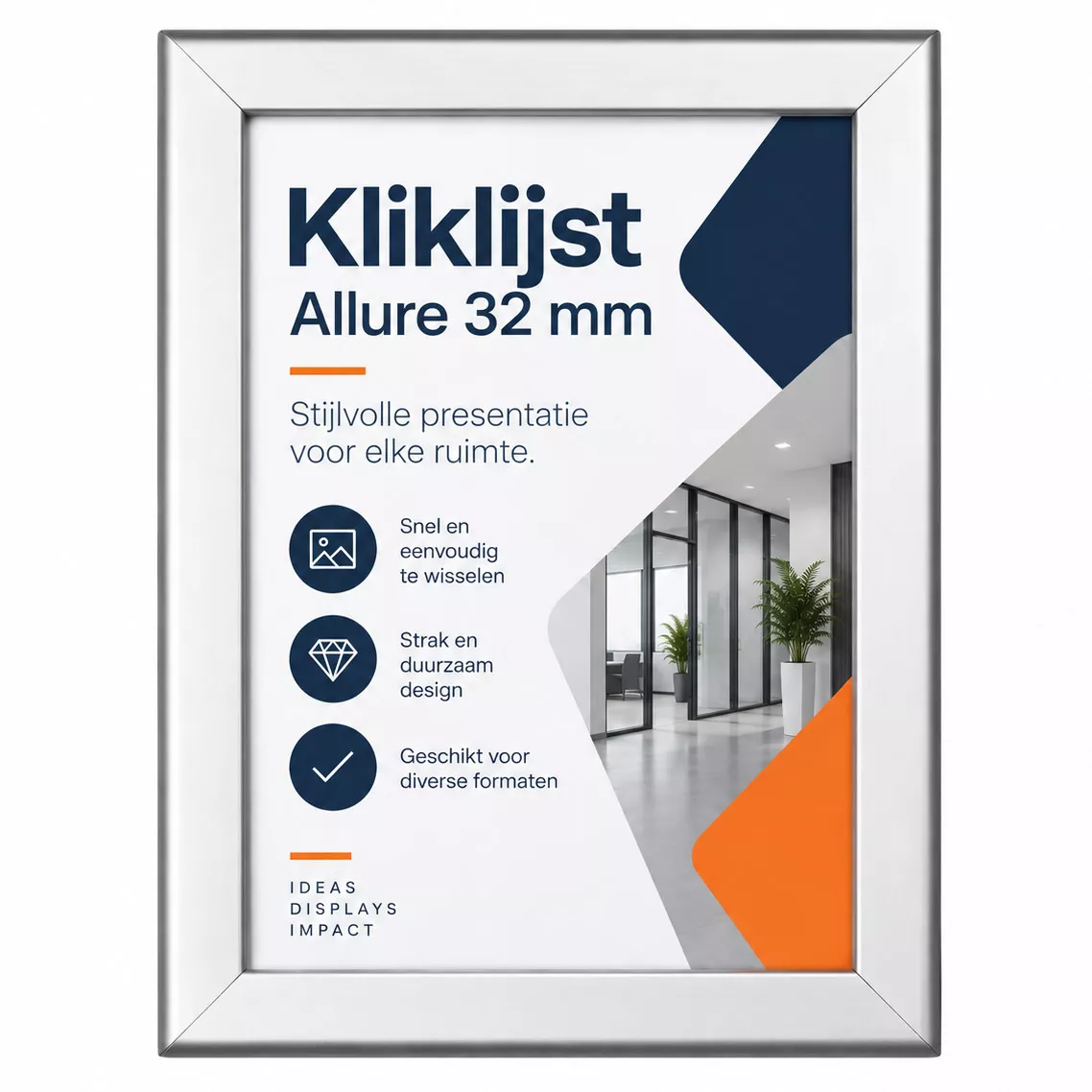 Kliklijst Allure 32mm