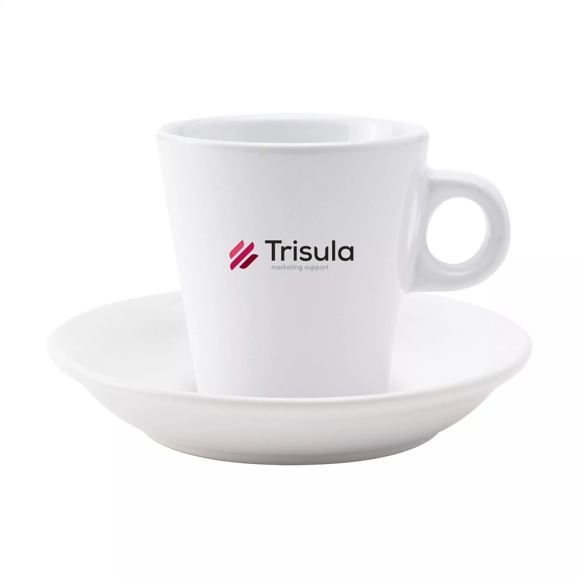 Burano 200 ml mok en schotel