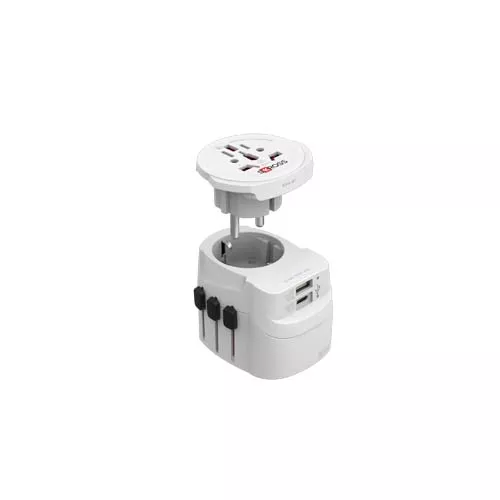 SKROSS® PRO Light USB AC30PD wereldadapter