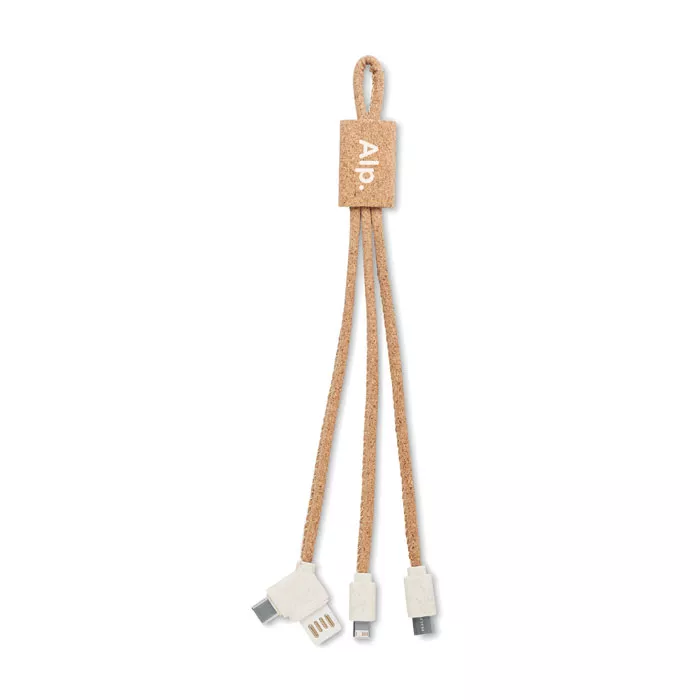 CABIE Kurken 3 in 1 oplaadkabel