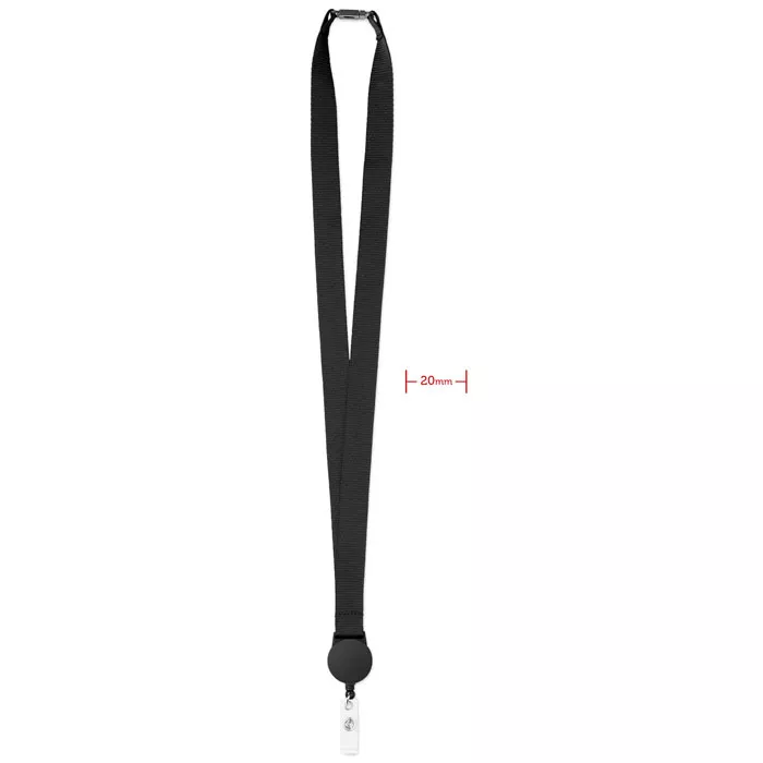ZIP LANYARD Lanyard met badgehouder