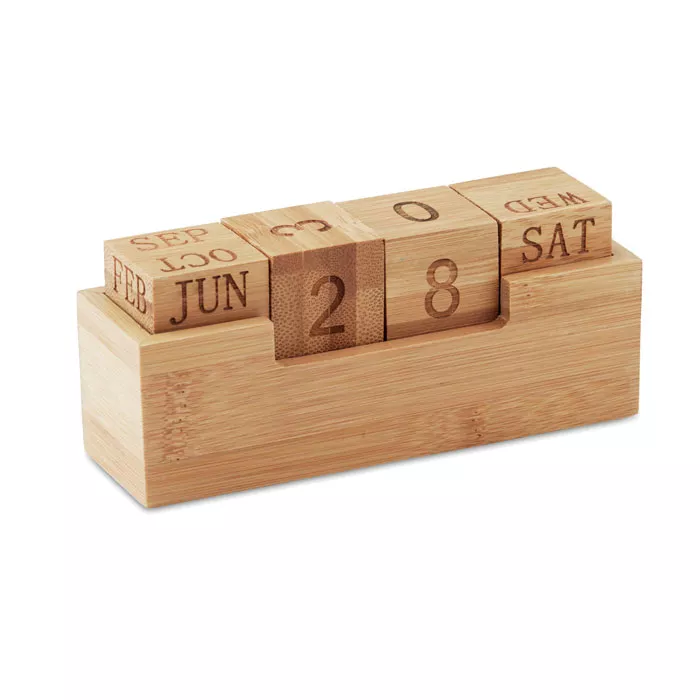 KARENDA Bureaukalender bamboo