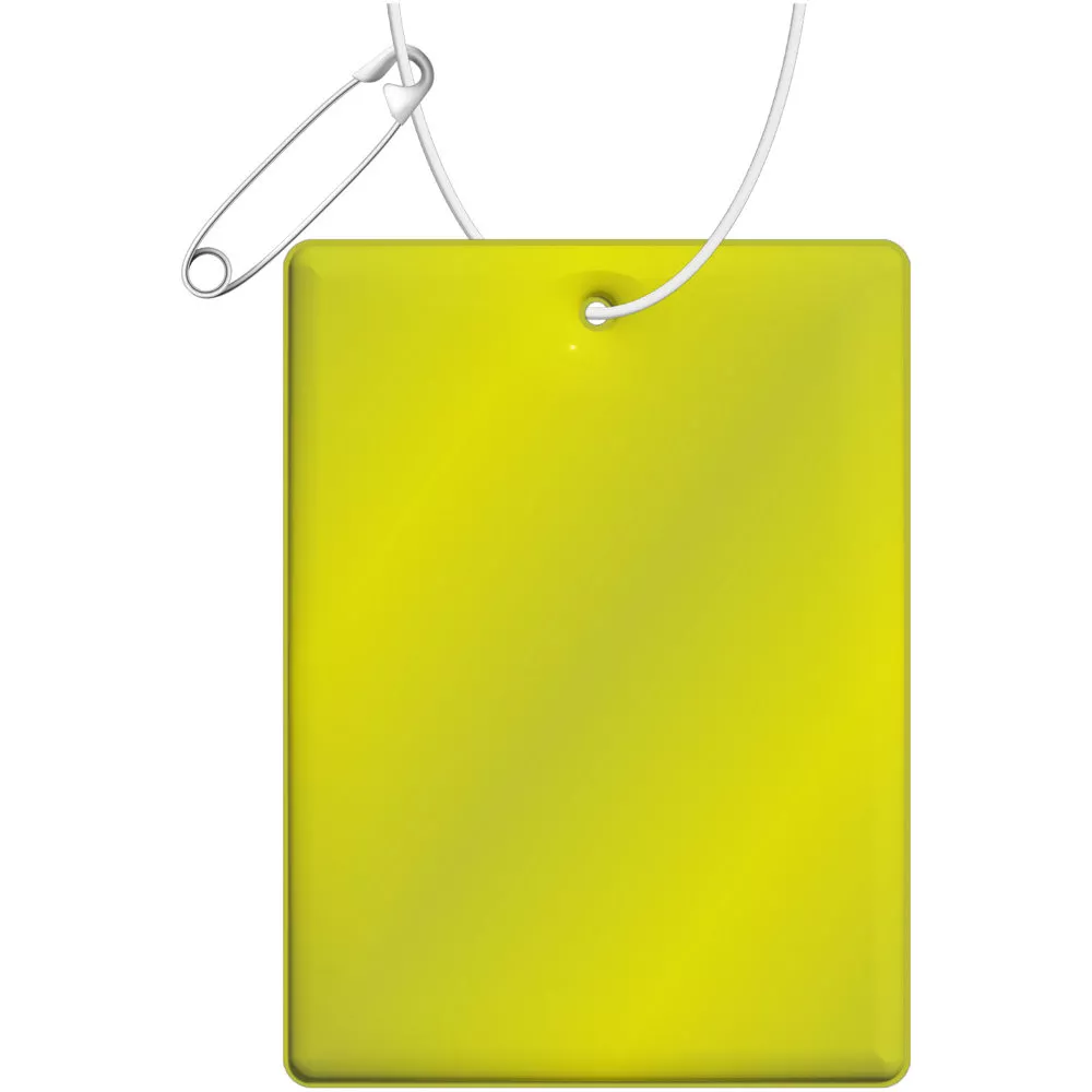 RFX™ H-12 grote rechthoekige reflecterende TPU hanger