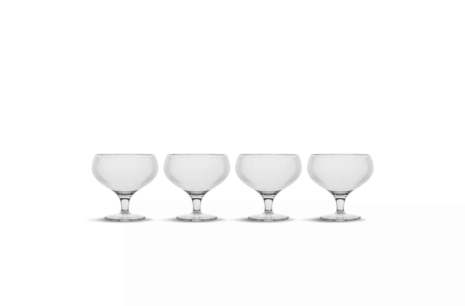 Billi coupe glas set van 4