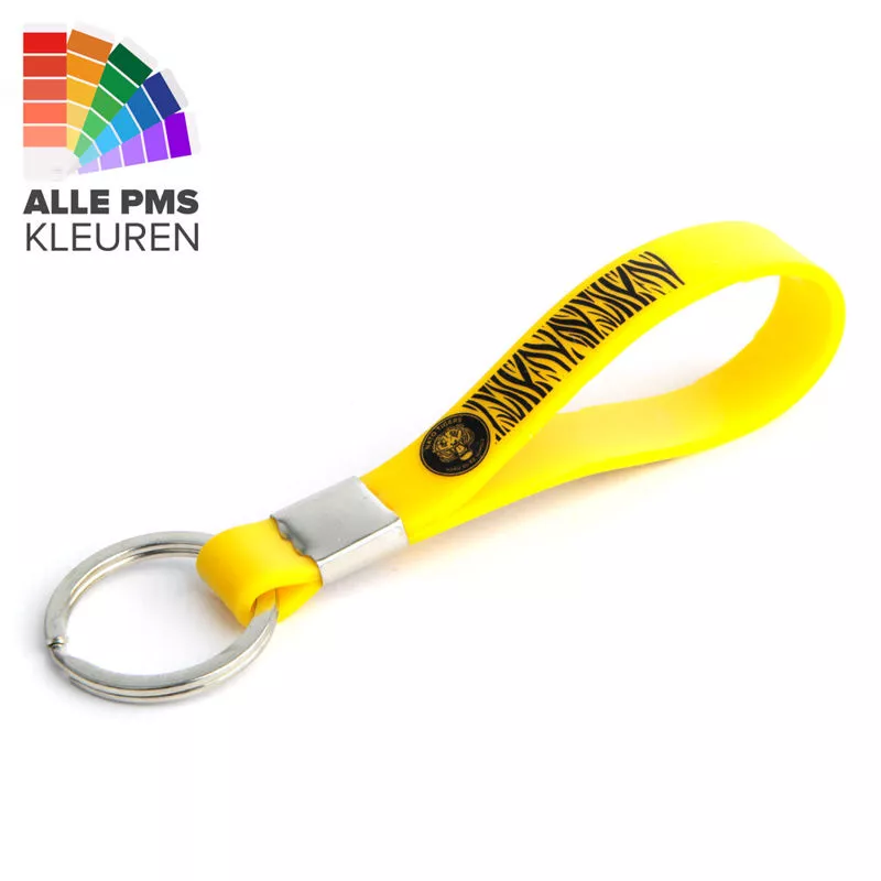 Siliconen Lus sleutelhangers - Bedrukking