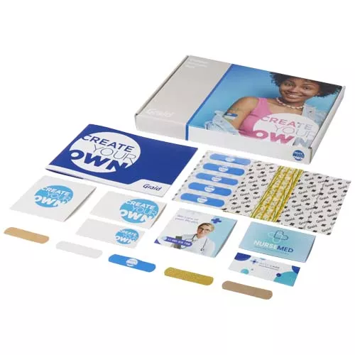Sample box met pleisters