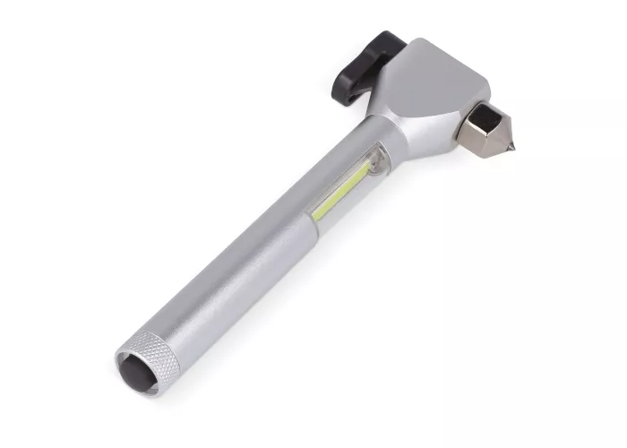 Veiligheidshamer Auto met Lamp en Gordelsnijder