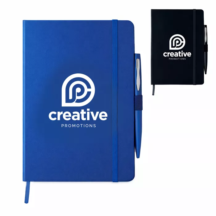 NOTAPLUS A5 notitieblok met balpen