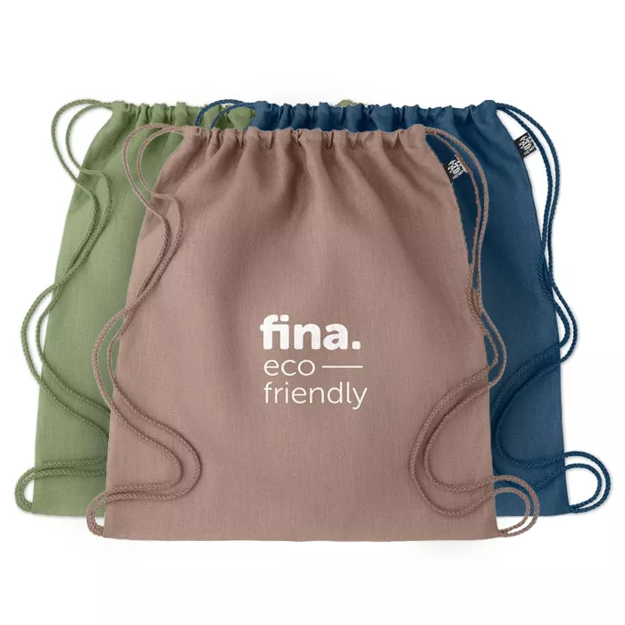 NAIMA BAG Hennep rugzak met koord