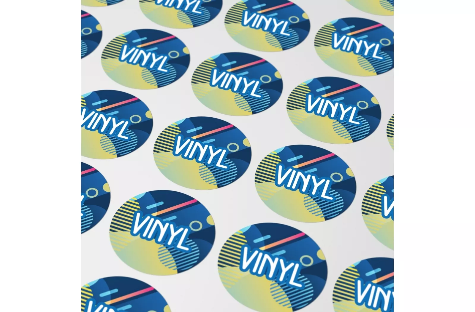 Vinyl Sticker Rond Ø 10 mm