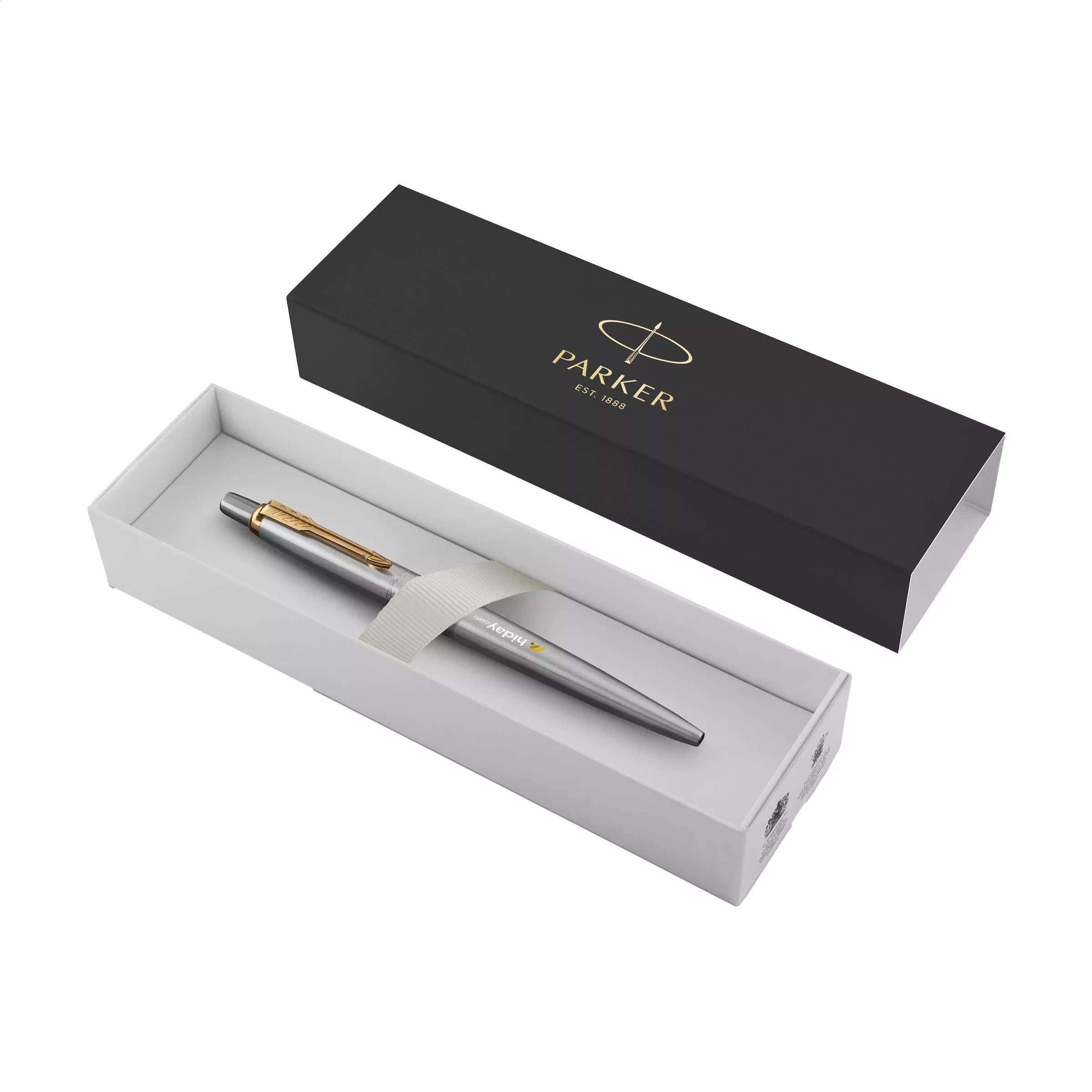 Parker Jotter gerecyclede RVS Balpen - blauwe inkt