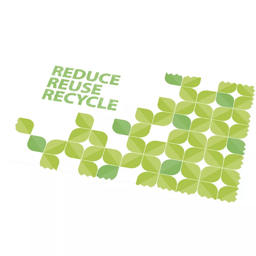 Caro gerecycled PET klein schoonmaakdoekje