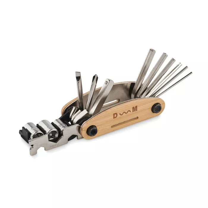 MANO Zakformaat bamboe multi-tool