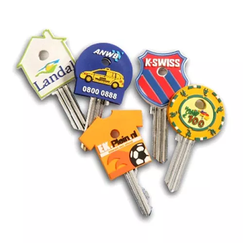 Rubberen Sleutelkapjes in eigen vorm