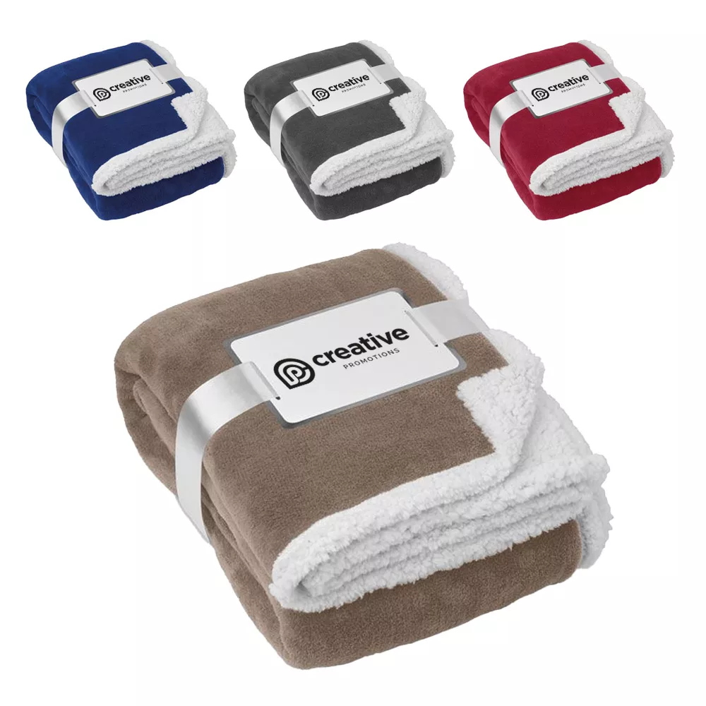 ZERMATT Dekens, koraal fleece/sherpa