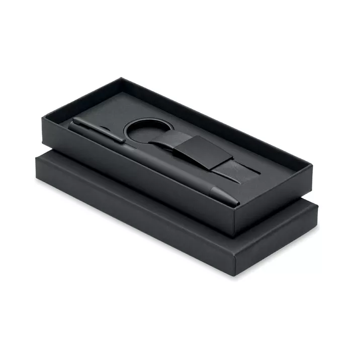 ESCRI SET Balpen en sleutelhangerset PU