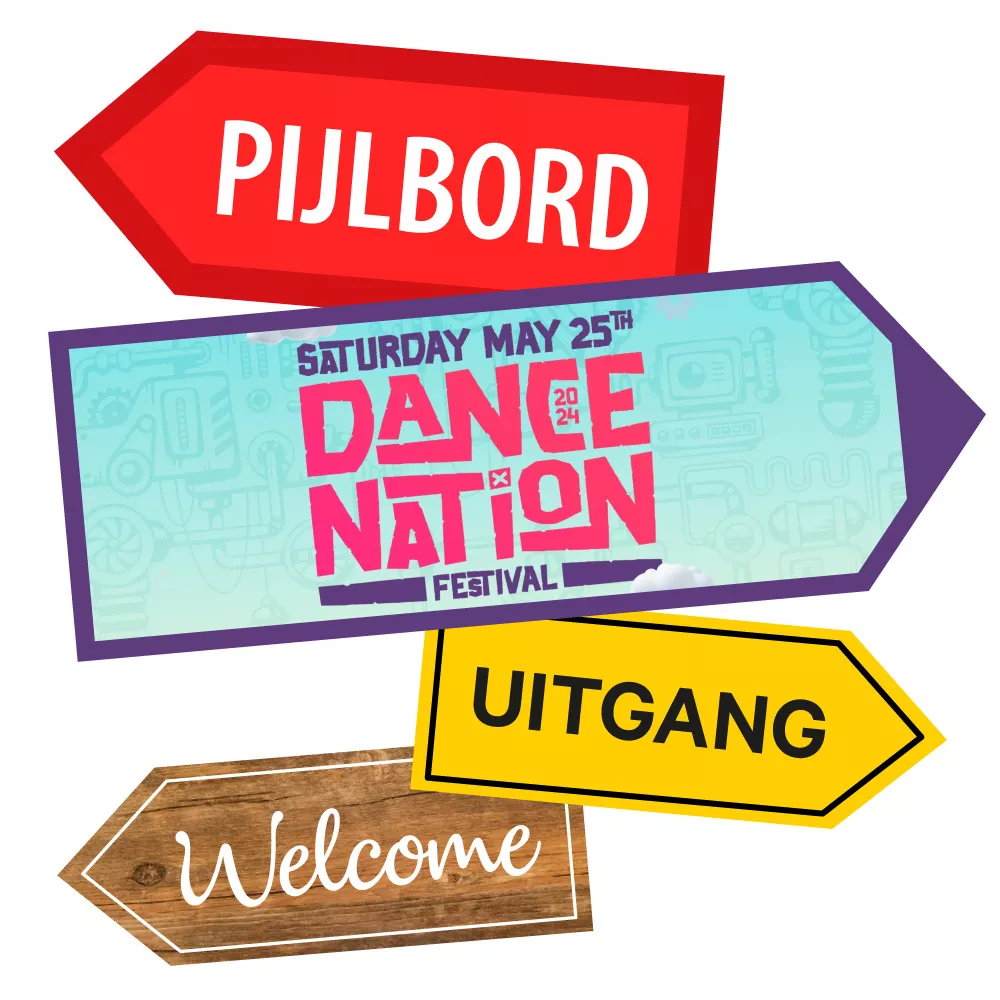 Pijlborden / Wegwijzers PVC