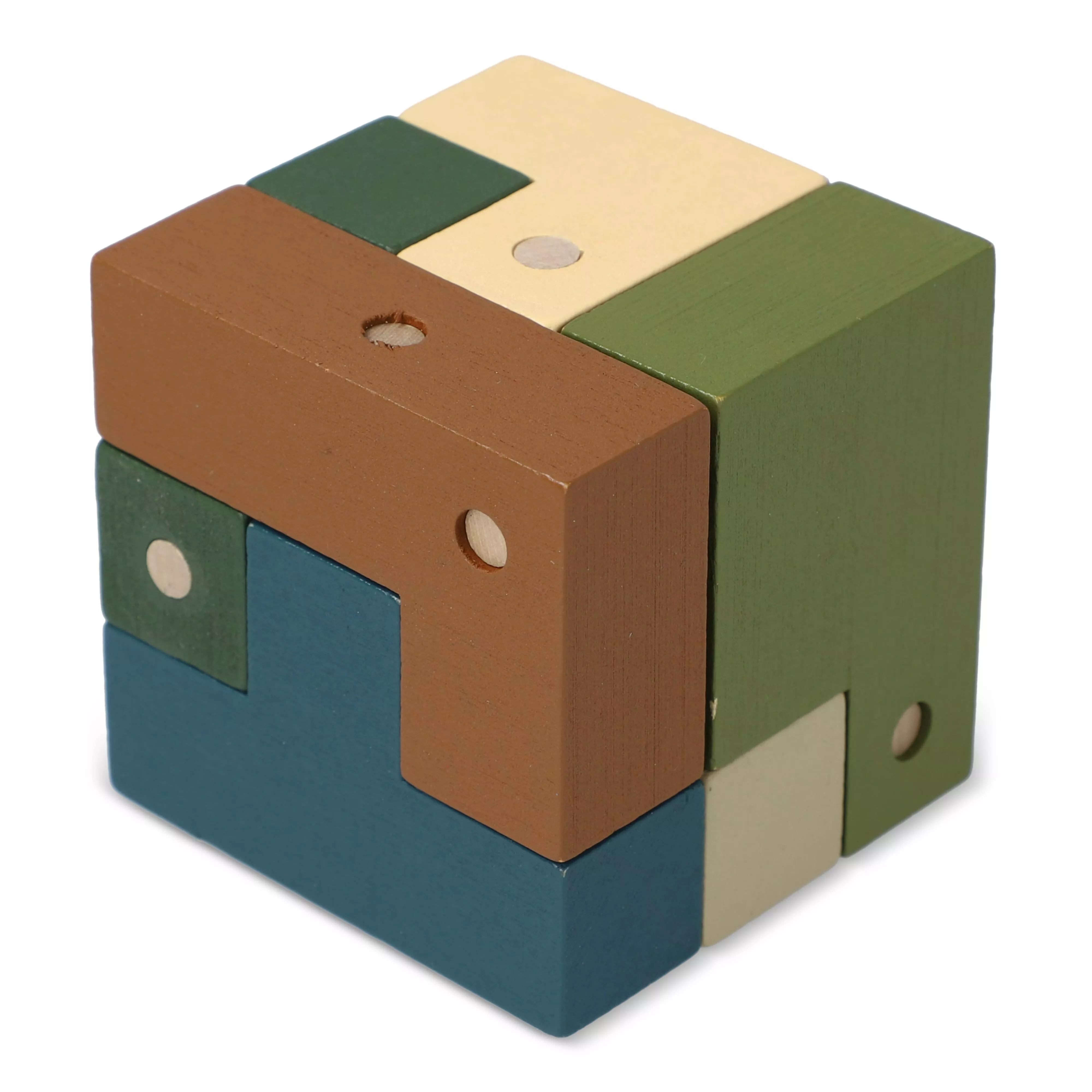 InSideOut FSC Houten Kubus think iq puzzel