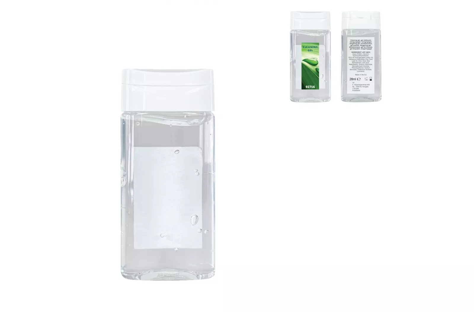 Handreinigingsgel Made in Europe 28ml