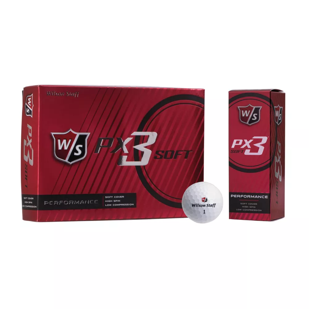 Wilson PX3 Soft golfballen bedrukken