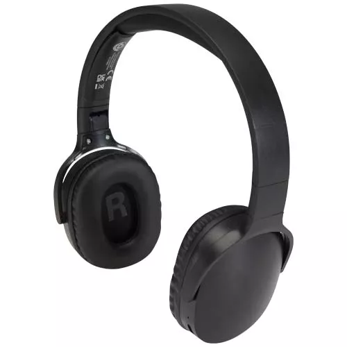 Ancha gerecycleerde plastic draadloze Bluetooth®-hoofdtelefoon over-ear