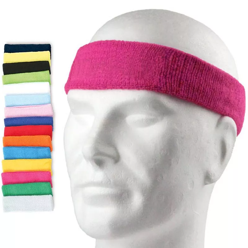 Hoofd Zweetbandjes uit voorraad - Onbedrukt