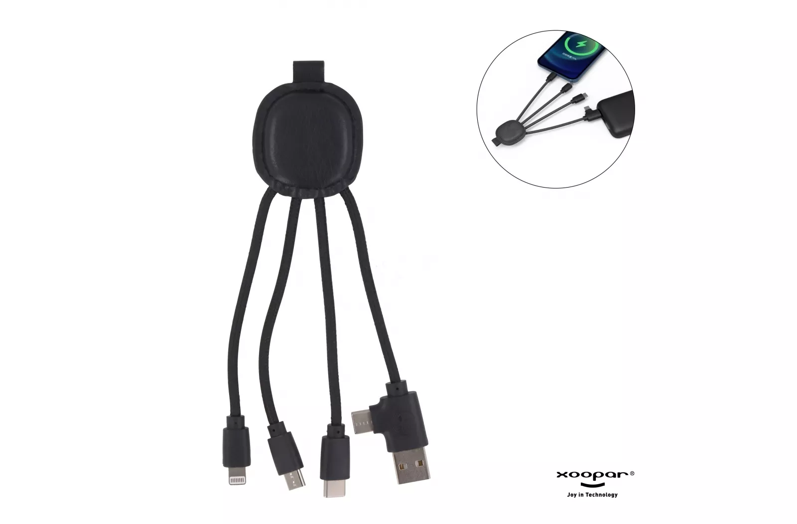 4000 | Xoopar Iné Smart Charging cable with NFC