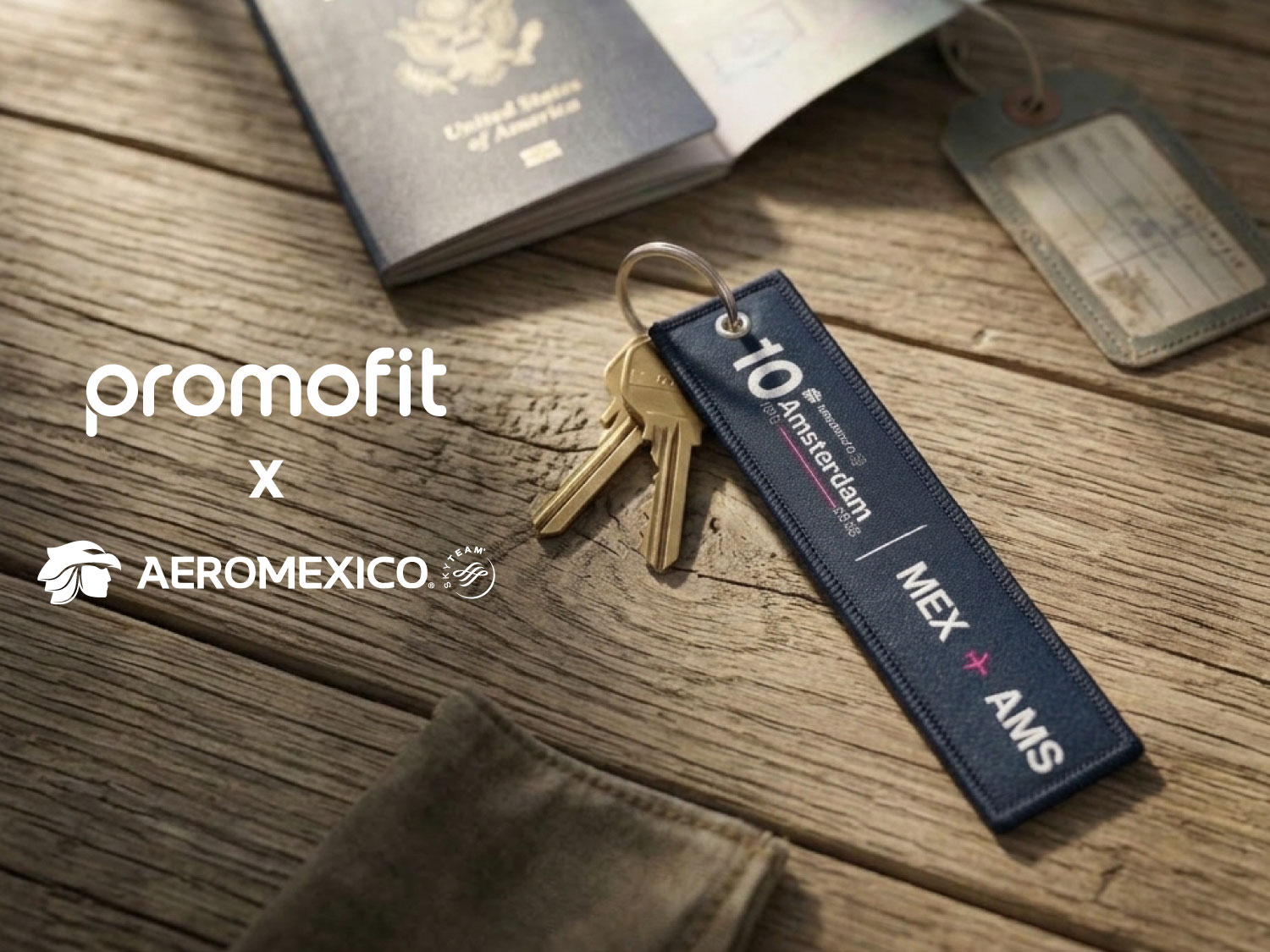 Klantcase: Aeromexico viert 10 jaar Amsterdam met custom flight tags