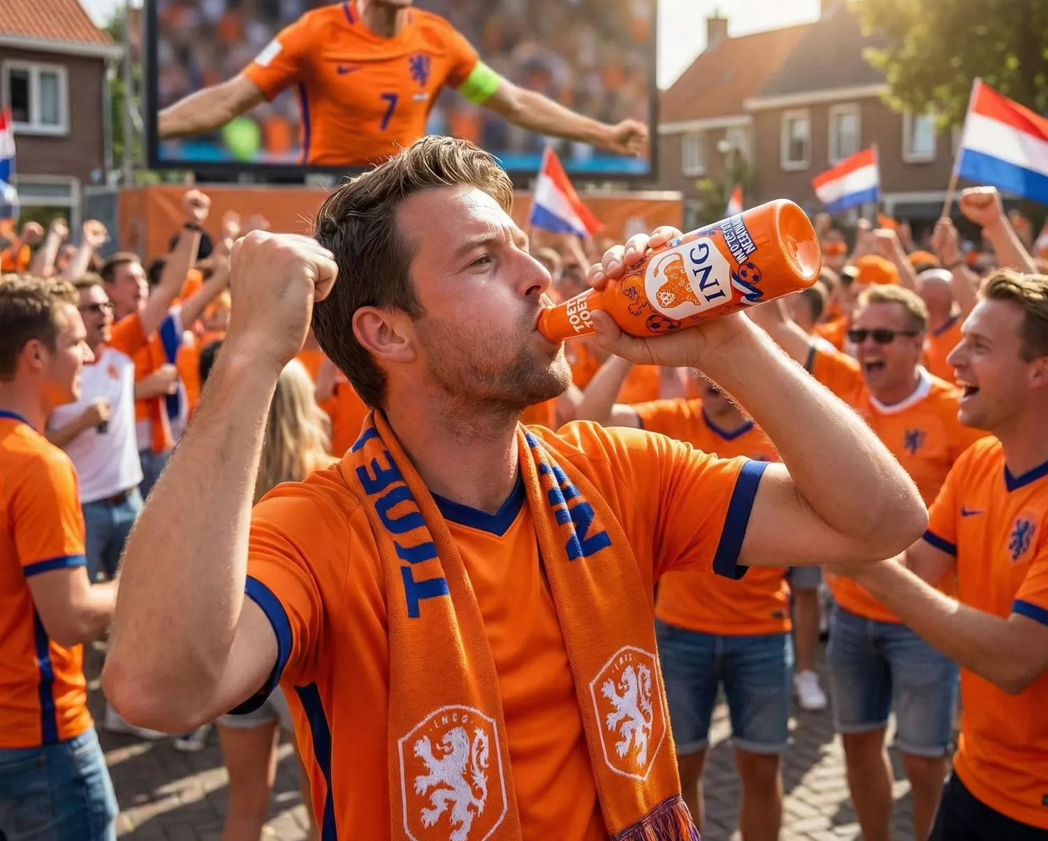 Oranje artikelen bedrukken voor Koningsdag, EK, WK en Formule 1