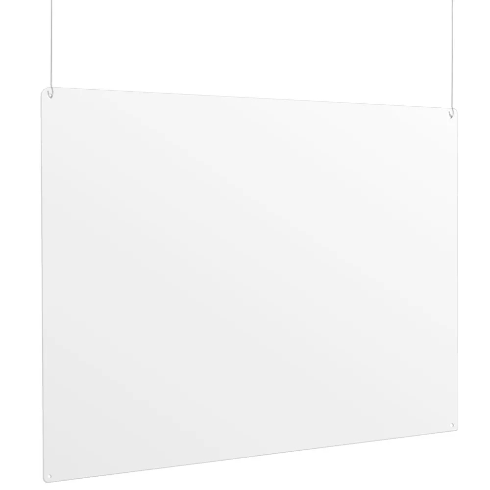 Hangende preventieschermen