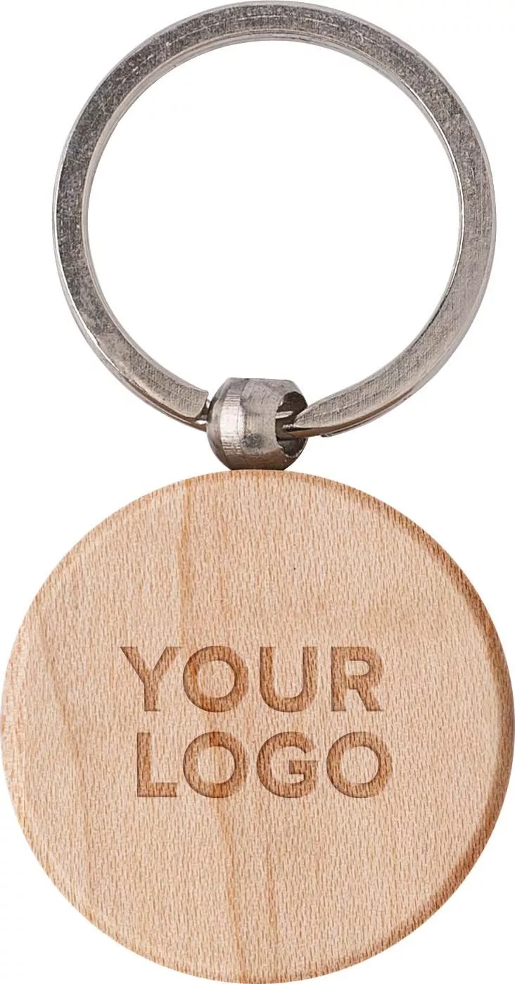 Houten sleutelhangers