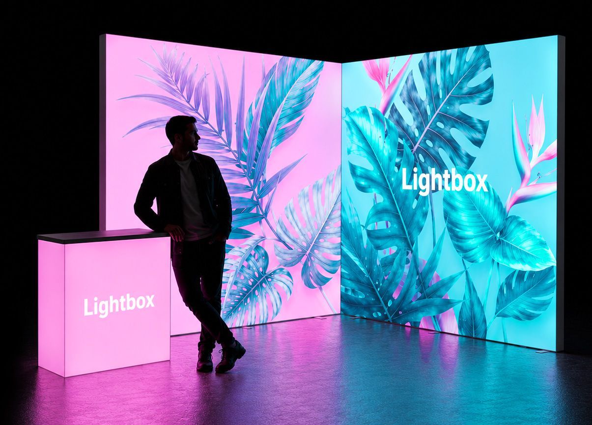 Uitgelicht: Lightbox banners en wanden